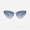 Fashion Cat Eye Metal Women's Sunglasses